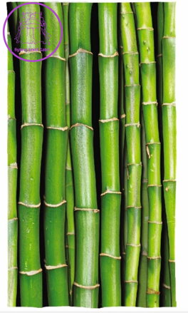 Osuška s potiskem 70x140cm - Bambus