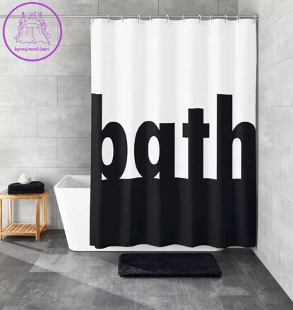 Koupelnový textilní závěs Bath 180x200cm-2024