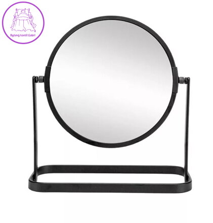 Kosmetické zrcadlo černé Ø 15 cm Framework Mirror 2024