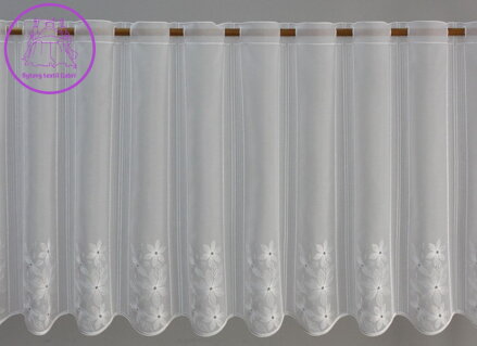 Metrážové vitrážkové záclony Lag-V/3503-01 bílá ( více rozměrů ) 2024