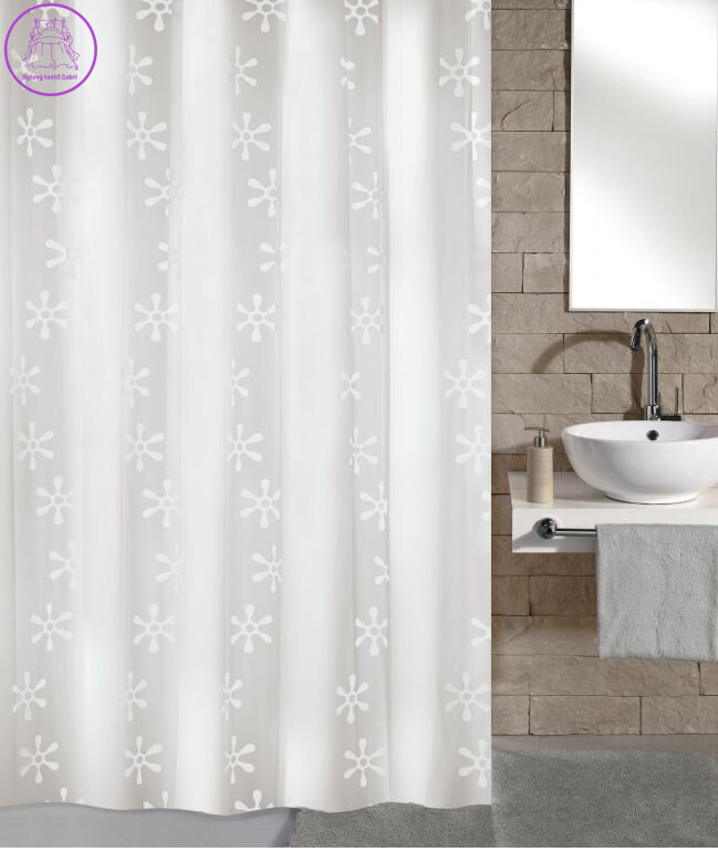 Koupelnový závěs Peva Viva bílý 180x200cm - 2022