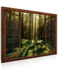 3D Obraz Kouzelný mechový les