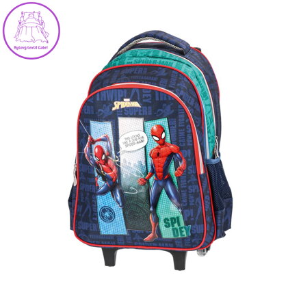 Školní batoh na kolečkách URBAN - Spider Man