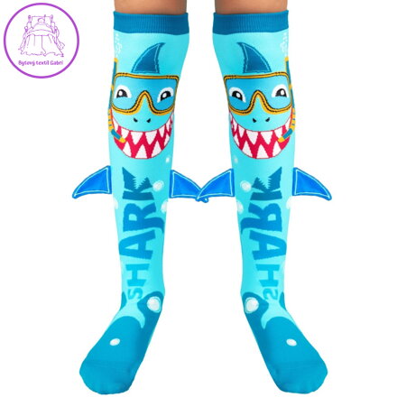 Podkolenky dětské / dospělý - Shark