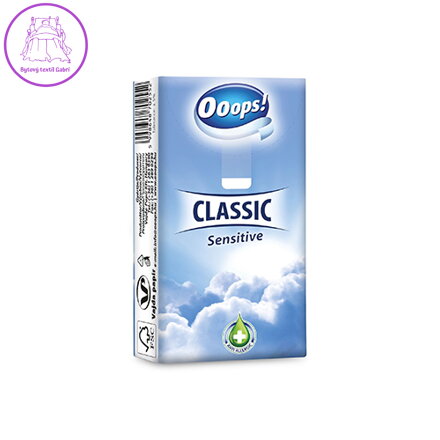 Hygienické kapesníky Ooops! Classic Sensitive 3-vrstvé, 1 ks