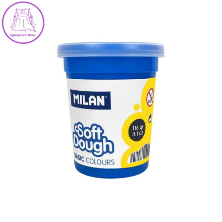 Plastelína MILAN Soft Dough žltá 116g /1ks