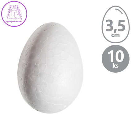 Vajíčka polystyrenová 35 mm/10 ks