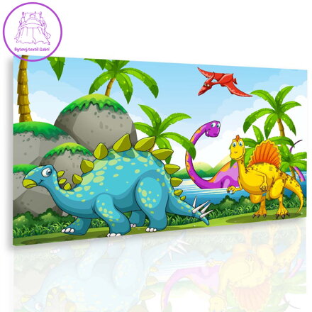 Obraz do dětského pokoje Dinosauři