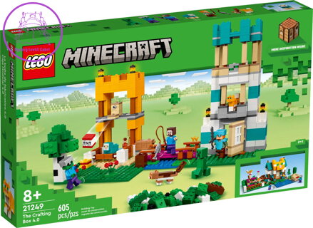 LEGO MINECRAFT Kreativní box 4.0 21249  STAVEBNICE