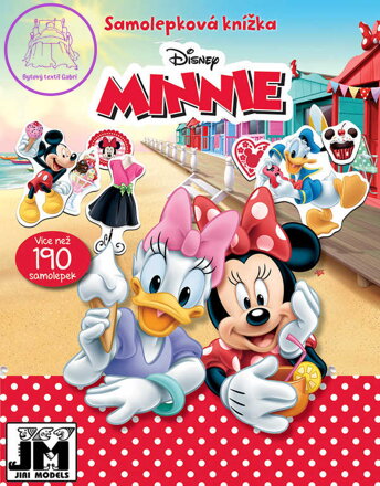 JIRI MODELS Knížka samolepková Disney Minnie Mouse