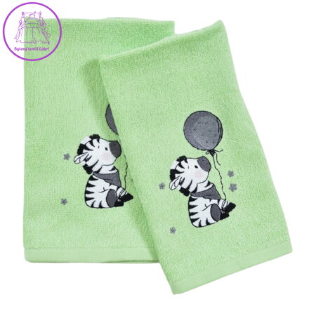 Praktik Dětský ručník LILI 30x50 cm zelený