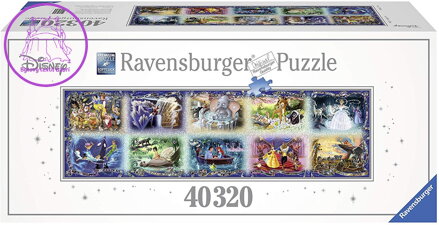 RAVENSBURGER Puzzle Disney Nezapomenutelné okamžiky 40320 dílků