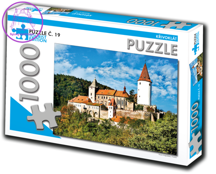 TOURIST EDITION Puzzle Křivoklát 1000 dílků (č.19)