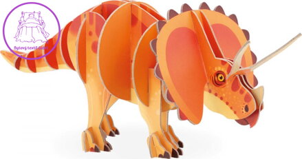 JANOD 3D puzzle Triceratops 32 dílků