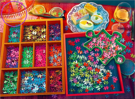 TREFL Puzzle Večer s puzzle 3000 dílků