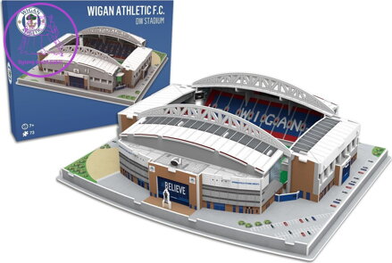 STADIUM 3D REPLICA 3D puzzle Stadion DW - Wigan Athletic 73 dílků