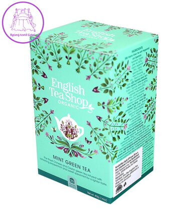 English Tea Shop Zelený čaj s mátou BIO 20x2g 226