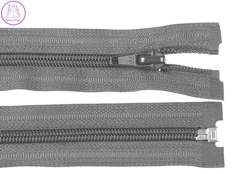 Spirálový zip šíře 5 mm délka 80 cm bundový POL