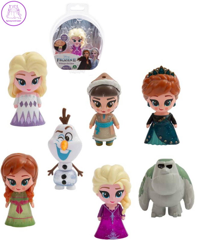 Minifigurka Frozen 2 (Ledové Království) 2. serie svítící na baterie Světlo 7 druhů